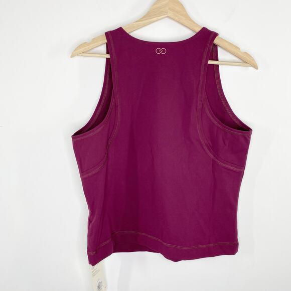 CALIA Essentials Fitness Ripe Boysenberry Purple Tank Women's Size X-Large NWT - Picture 3 of 9